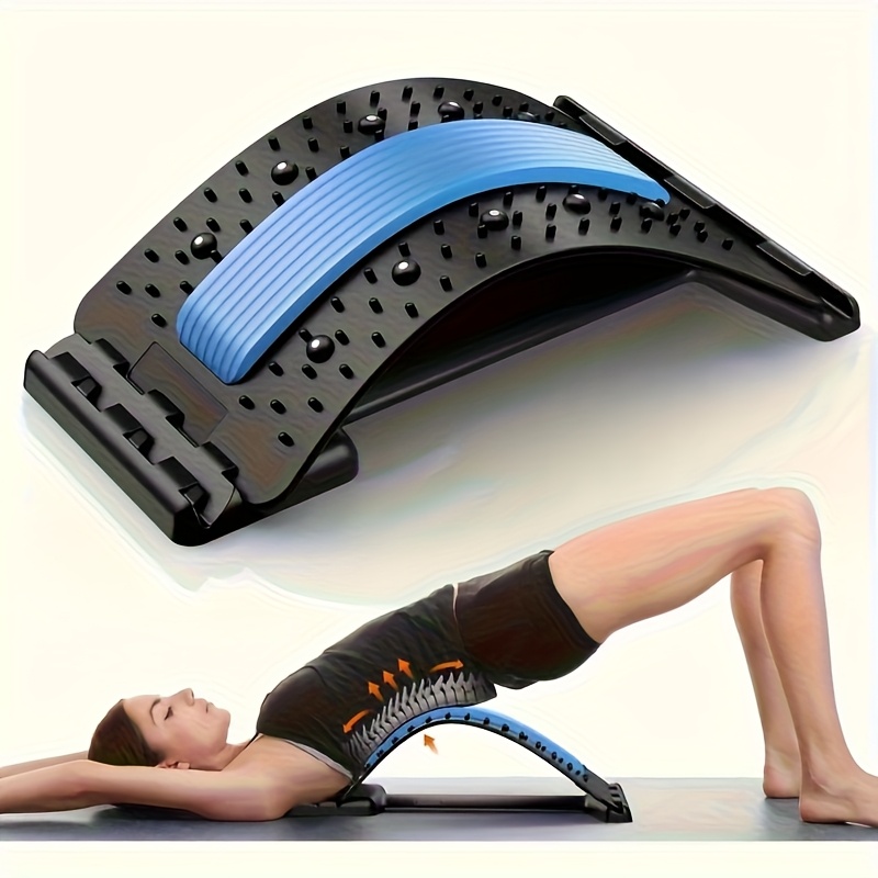 Health Wellness And Fitness - 3-Level Back Stretcher Posture Corrector Lumbar
