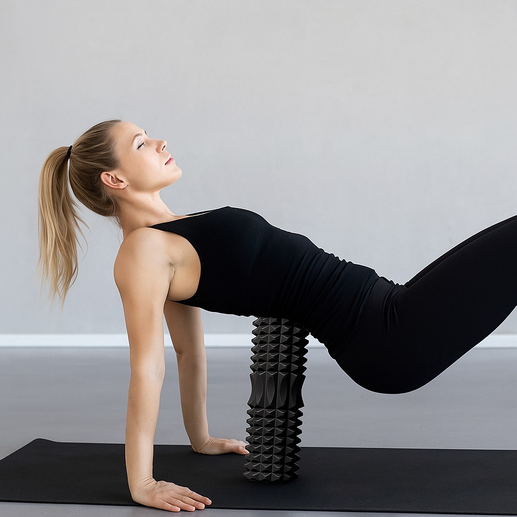 Foam Roller Trigger Point - EVA Foam Fitness Back Roll Trigger