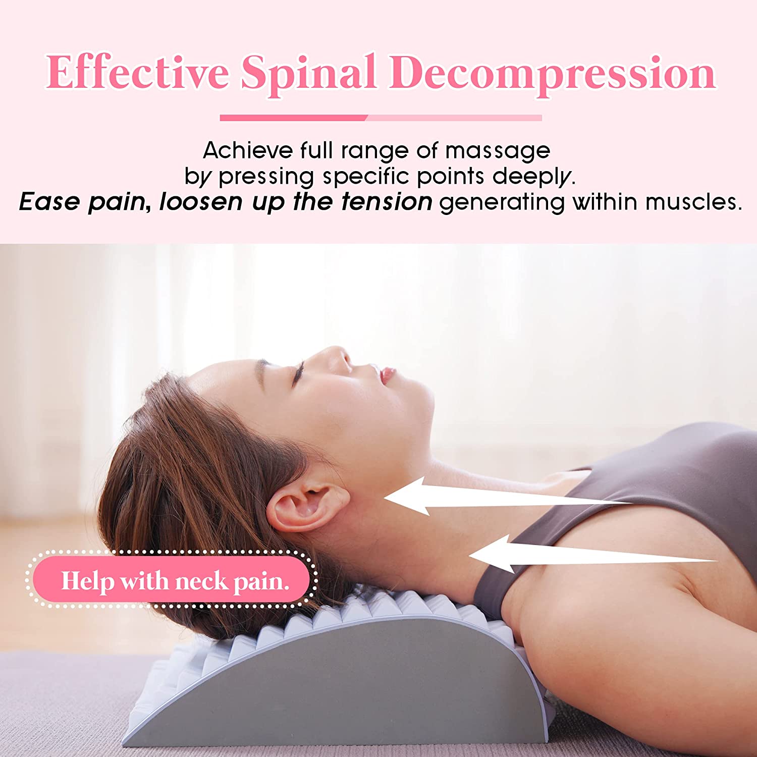Balance Cushion Disc - Lower Back Pain Relief Treatment Stretcher