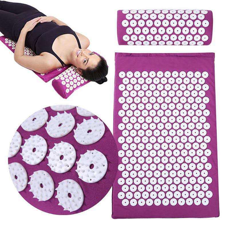 Acupressure Mat Set - Acupressure Mat for Back Foot Needle