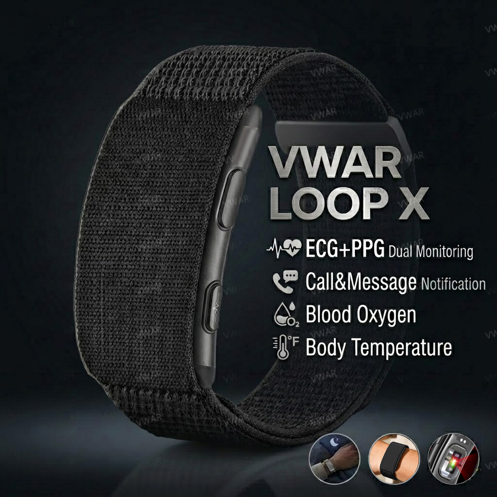 Xbody Health & Wellness Functional Integrative Medicine Office & Medical Spa - VWAR LOOP X ECG Smart Bracelet