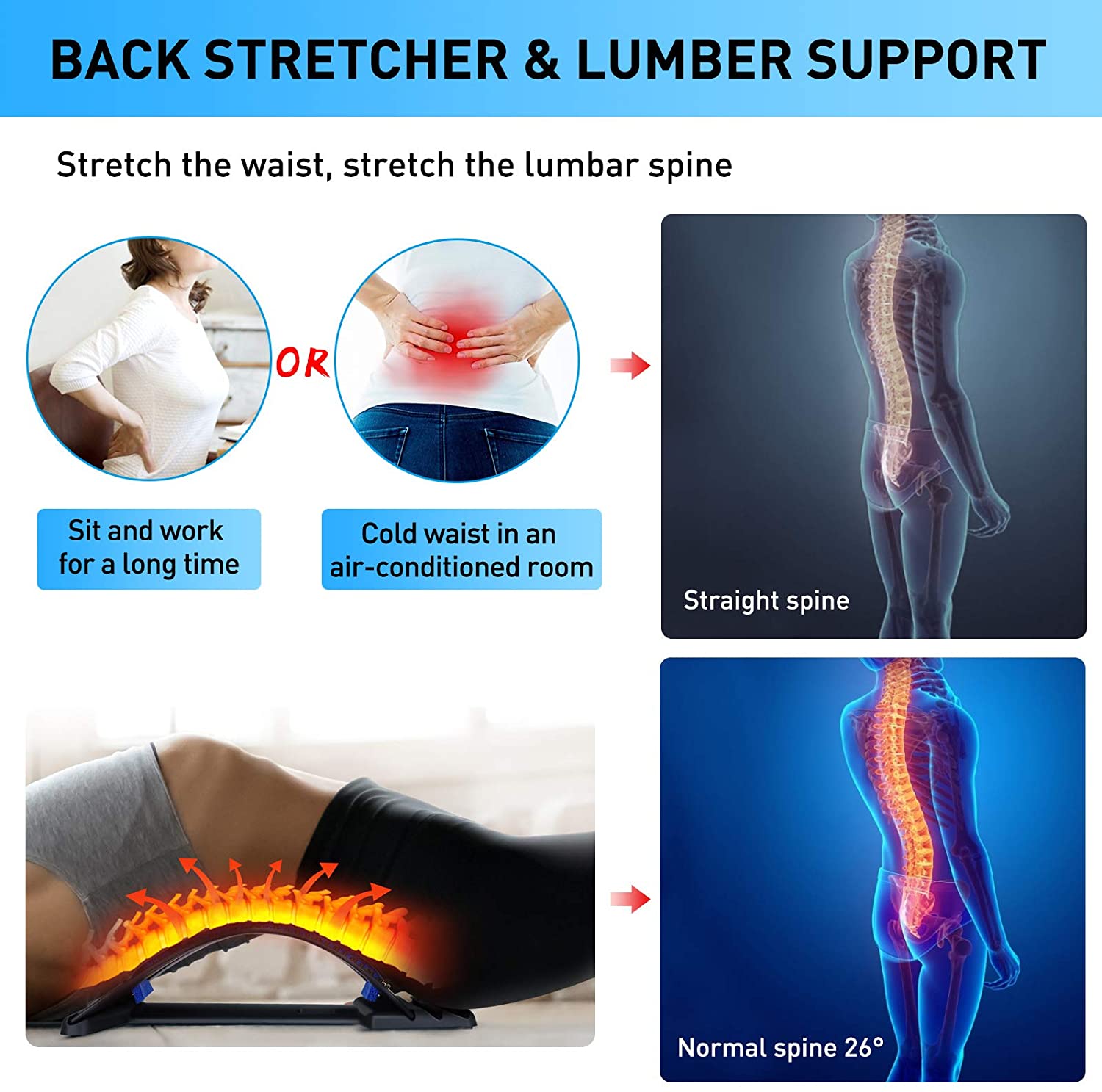 Magnet Massage Set Up Benches  - Posture Corrector Back Brace ulasan dan harga