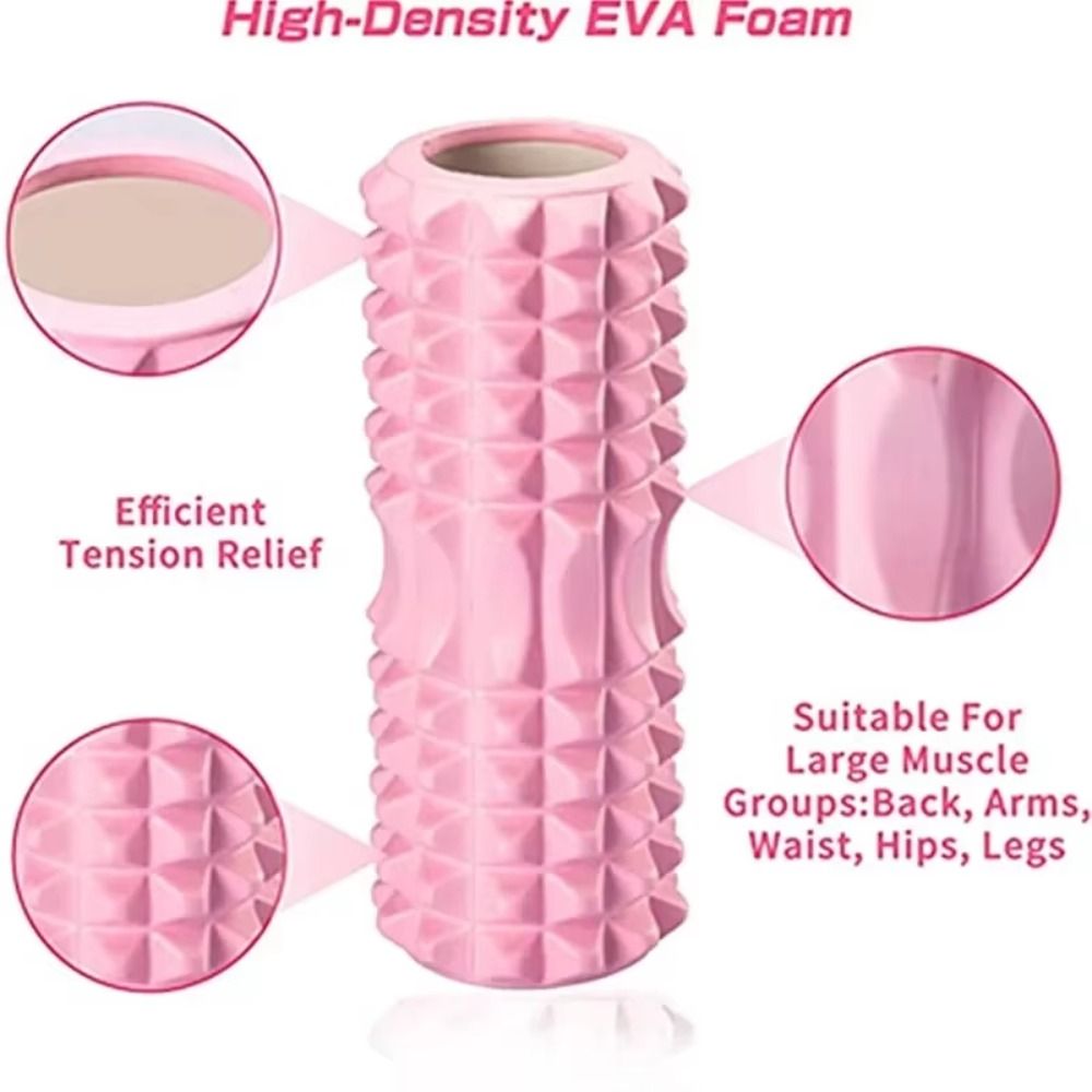 EVA Foam Fitness Back Roll Tri - Foam Roller Trigger Point ulasan dan harga