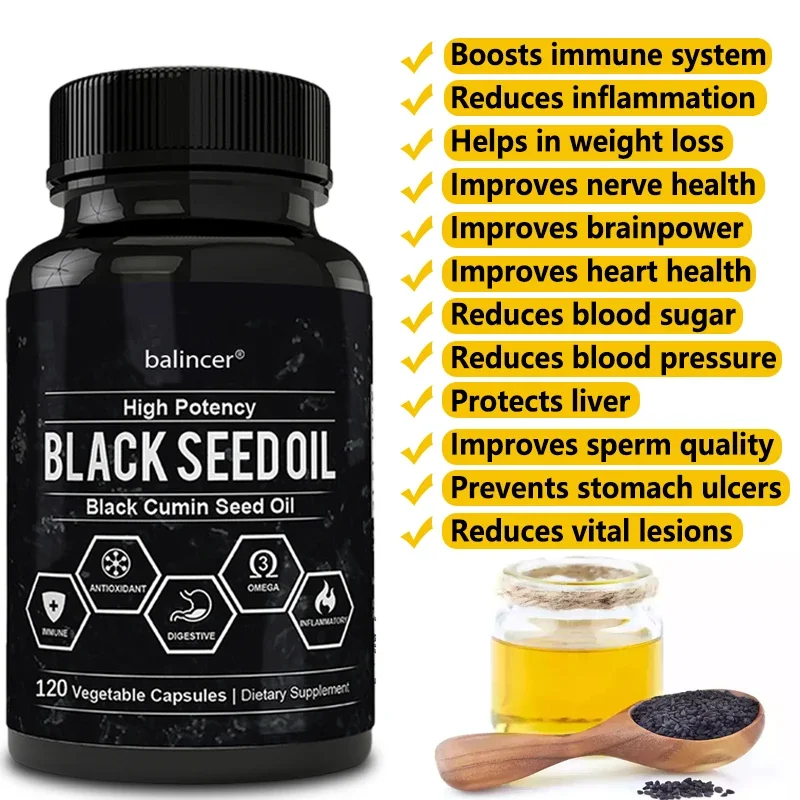 Black Cumin Seed Oil - Support - Health Wellness Day ulasan dan harga