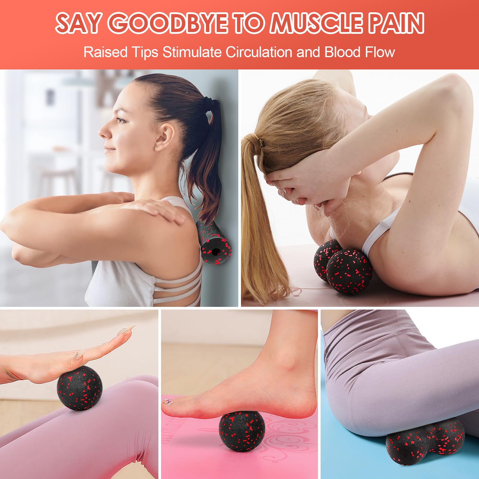 Hollow Yoga Roller Massage Pea - Health Wellness And Fitness ulasan dan harga
