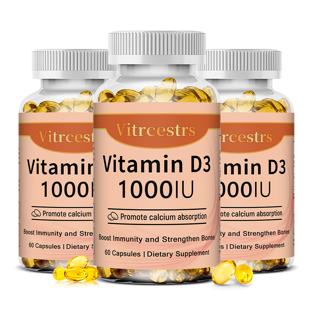 Vitamin D3 1000 IU Capsules, S - Health Wellness Day ulasan dan harga
