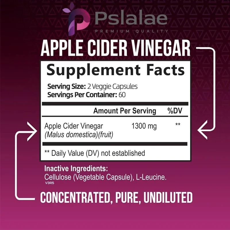 Apple Cider Vinegar Capsules - - Health Wellness Day ulasan dan harga