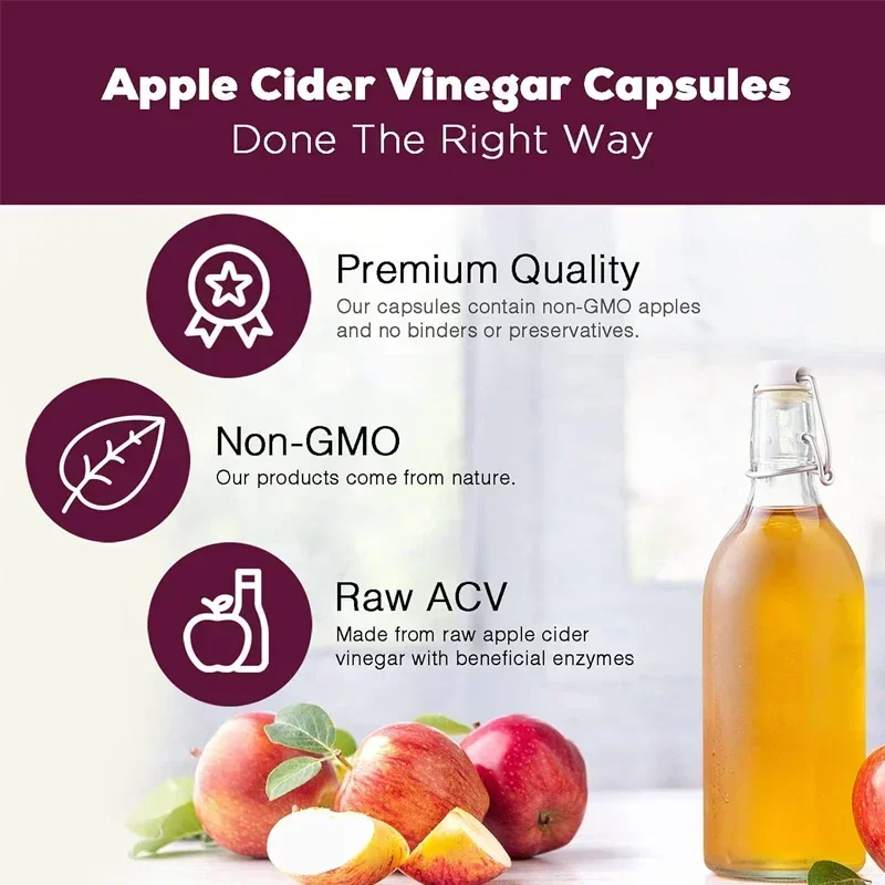Apple Cider Vinegar Capsules - - Health Wellness Day ulasan dan harga
