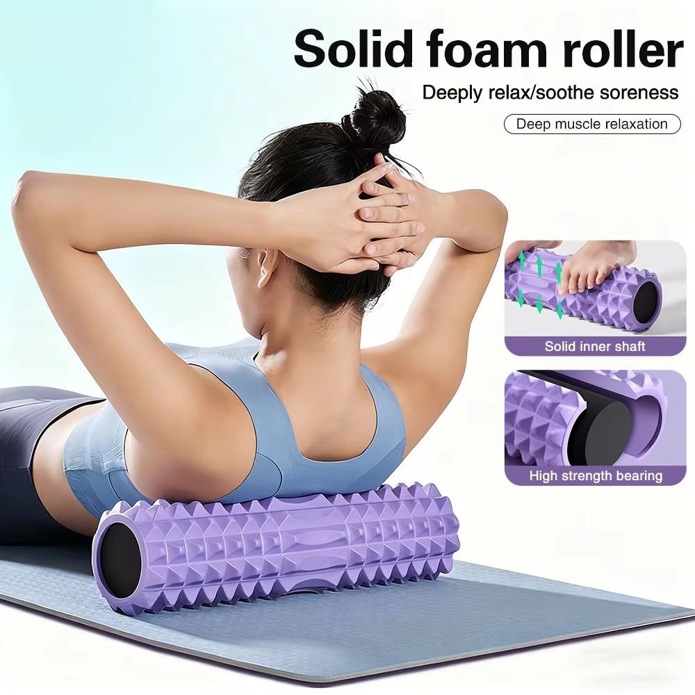 EVA Foam Fitness Back Roll Hig - Foam Roller Trigger Point ulasan dan harga
