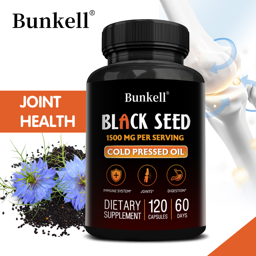 Black Seed Oil Capsules 1500mg - Health Wellness Day ulasan dan harga