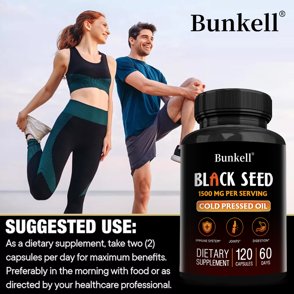 Black Seed Oil Capsules 1500mg - Health Wellness Day ulasan dan harga