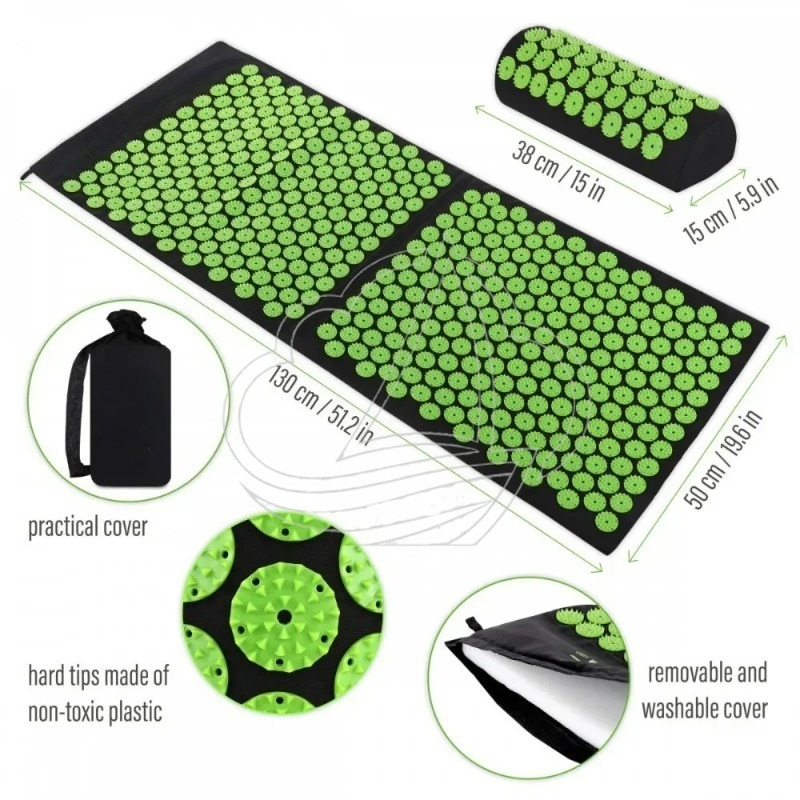 Lotus Sponge Acupressure Mat S - Acupressure Mat Set ulasan dan harga