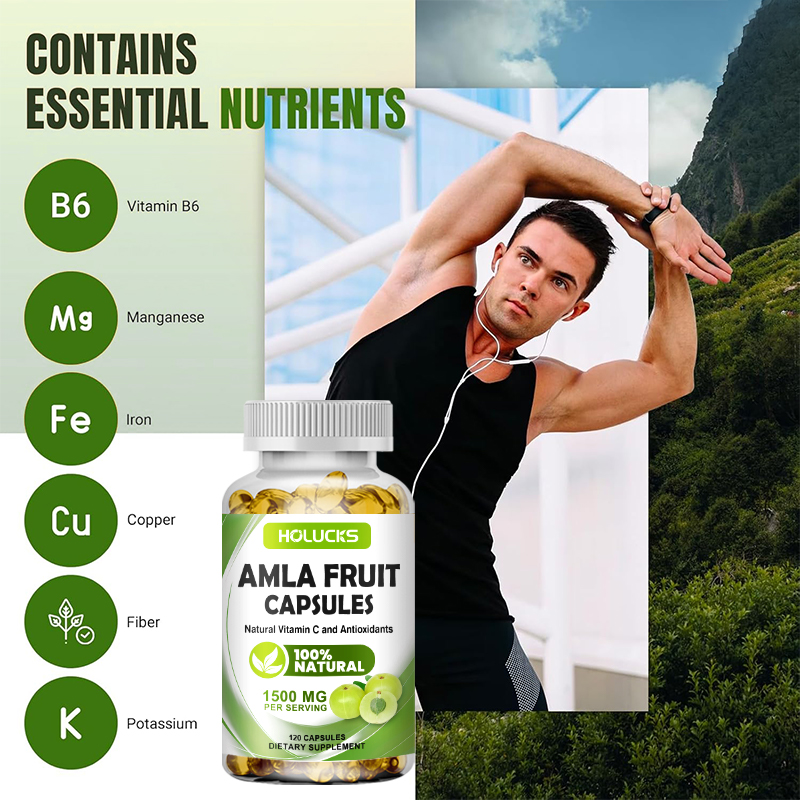 HOLUCKS Amla Fruit Extract Cap - Health Wellness Day ulasan dan harga