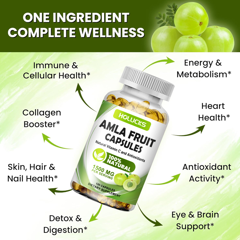 HOLUCKS Amla Fruit Extract Cap - Health Wellness Day ulasan dan harga