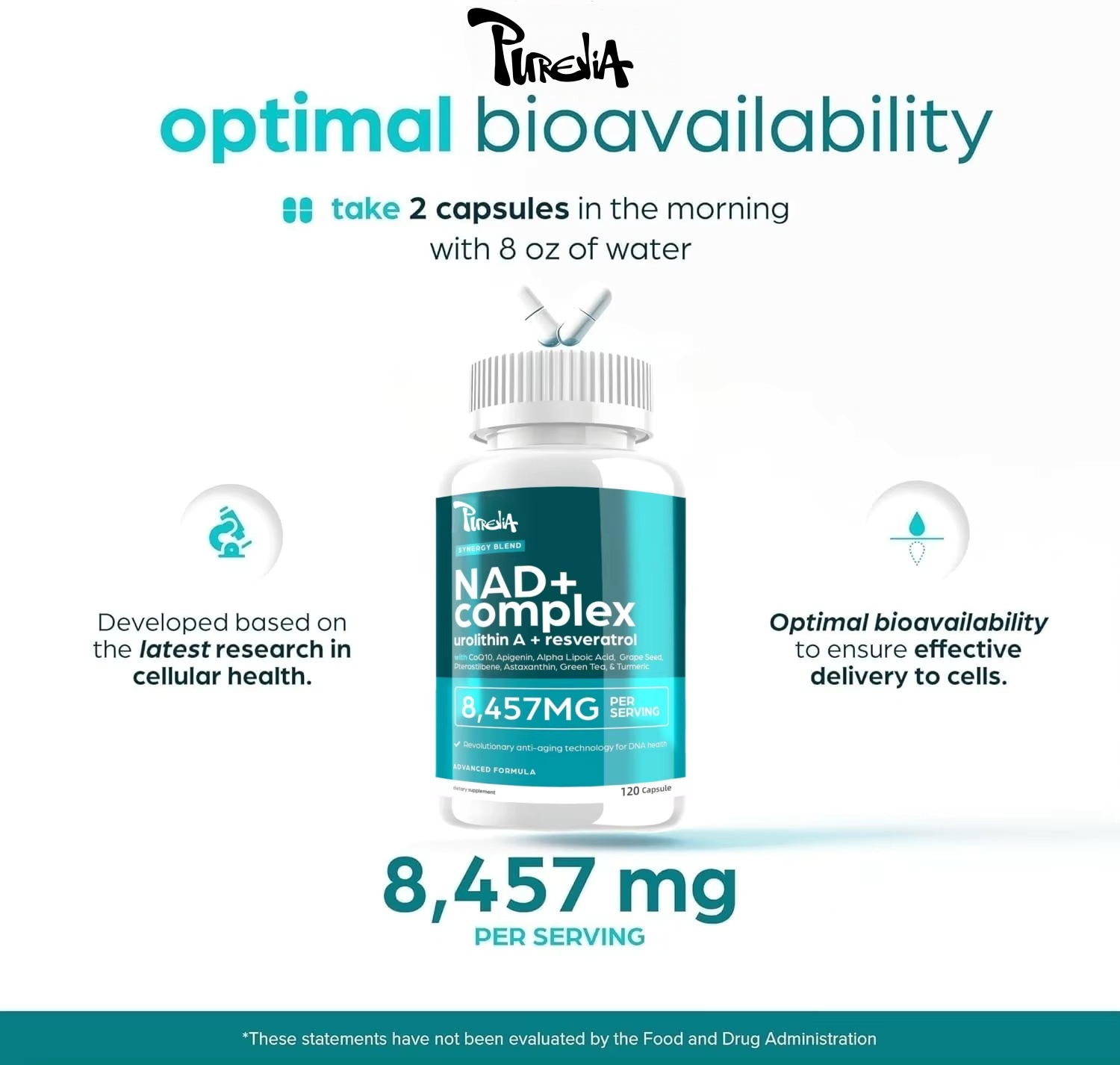 NAD Plus Supplement - Natural  - Health Wellness Day ulasan dan harga
