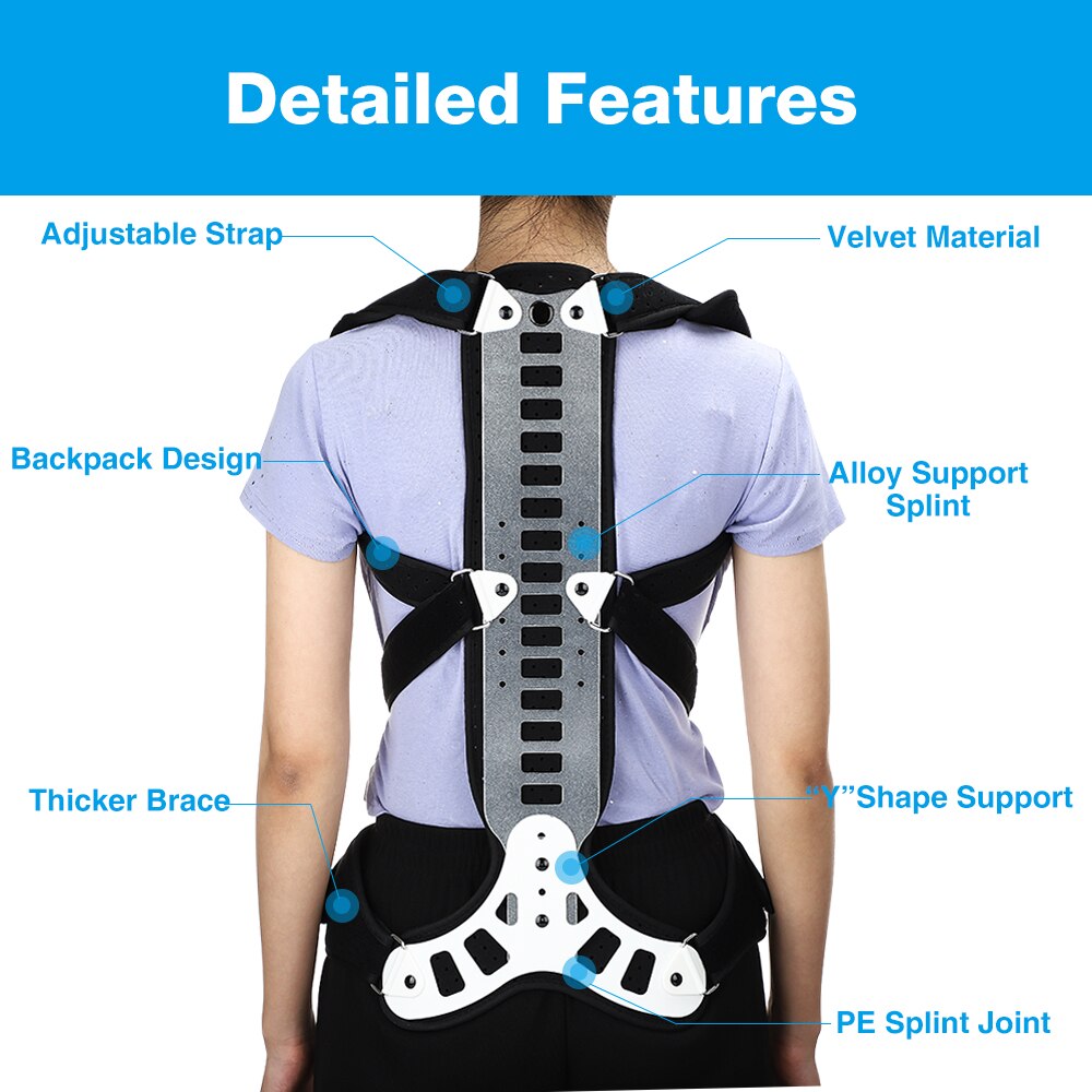 Lumbar Spinal Bad Back Posture - Posture Corrector Back Brace ulasan dan harga