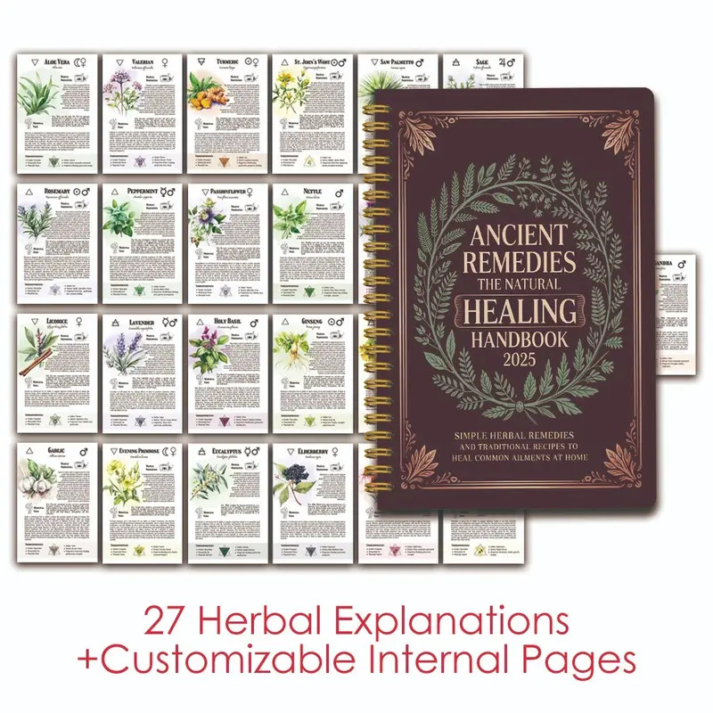 Natural Remedies Handbook with - Health & Wellness Fair 2025 ulasan dan harga