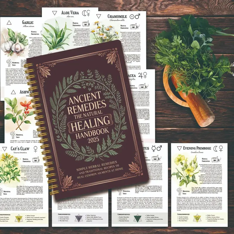 Natural Remedies Handbook with - Health & Wellness Fair 2025 ulasan dan harga