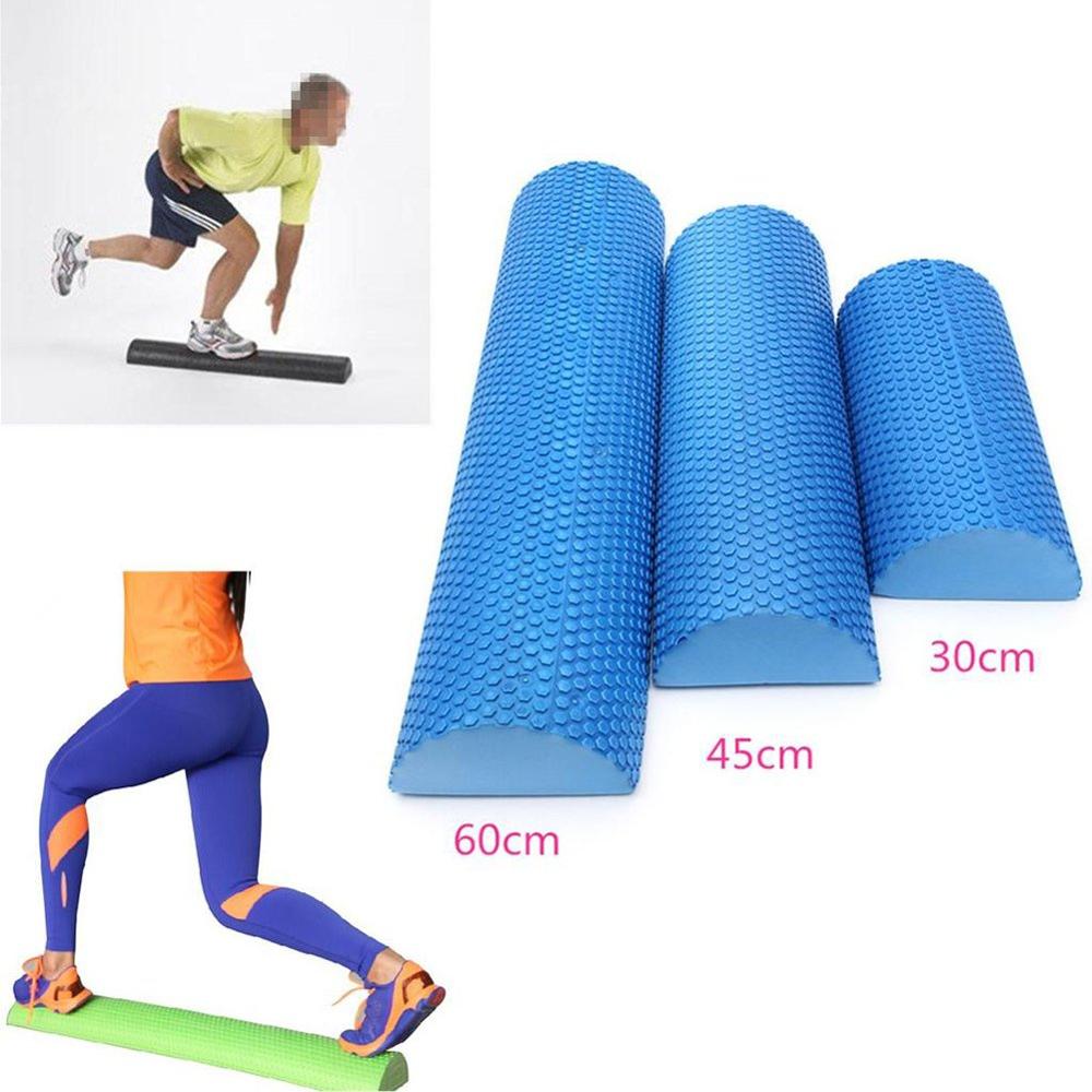 Half Round Yoga Roller EVA Hig - Foam Roller Trigger Point ulasan dan harga