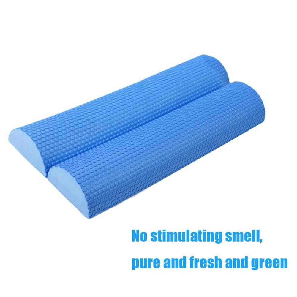 Half Round Yoga Roller EVA Hig - Foam Roller Trigger Point ulasan dan harga