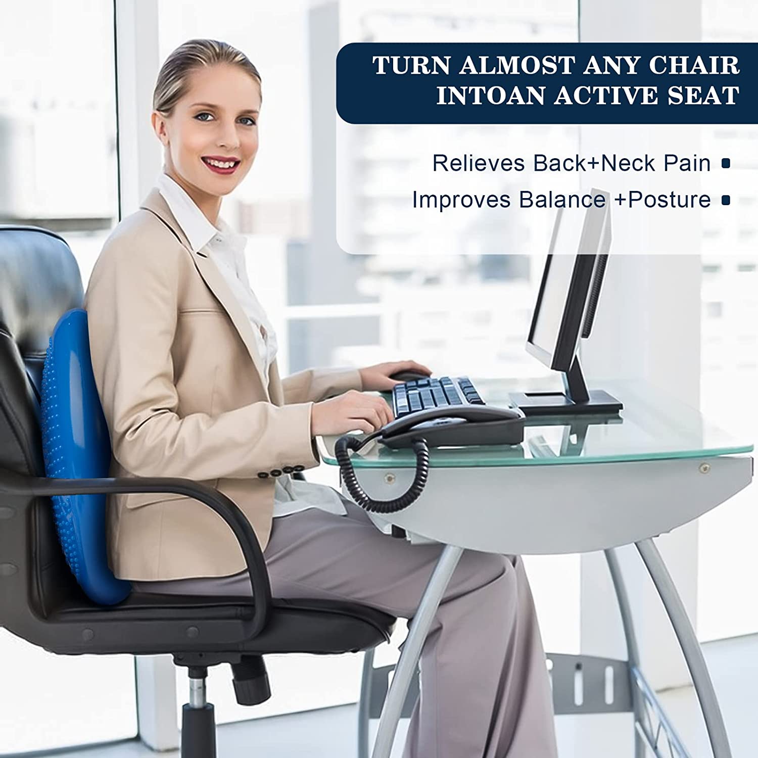 Inflated Air Stability Wobble  - Balance Cushion Disc ulasan dan harga