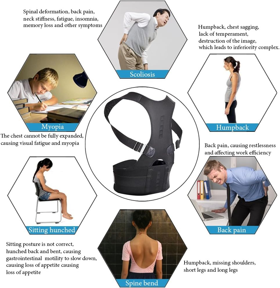 Full Back Support Shapewear Po - Posture Corrector Back Brace ulasan dan harga