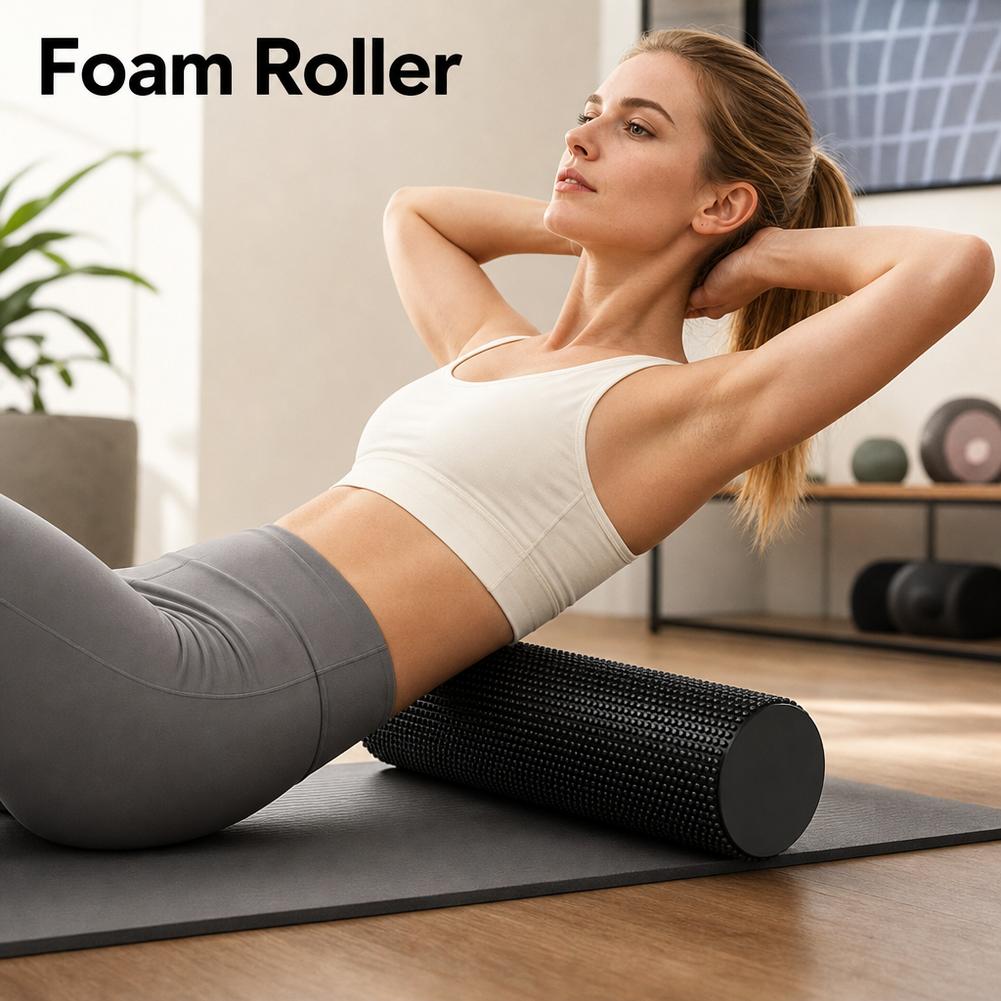 EVA Yoga Foam Roller High Dens - Health Wellness And Fitness ulasan dan harga