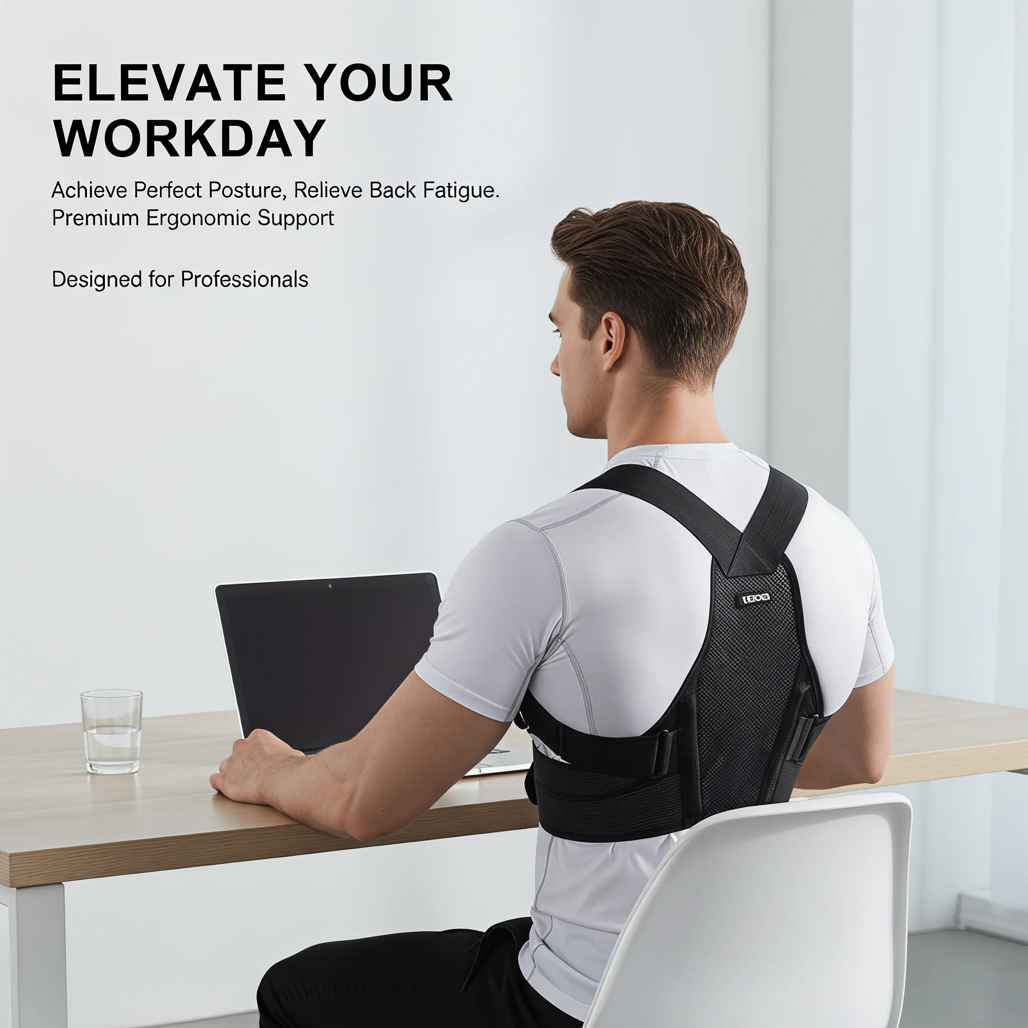 VBOSI Adjustable Posture Corre - Posture Corrector Back Brace ulasan dan harga