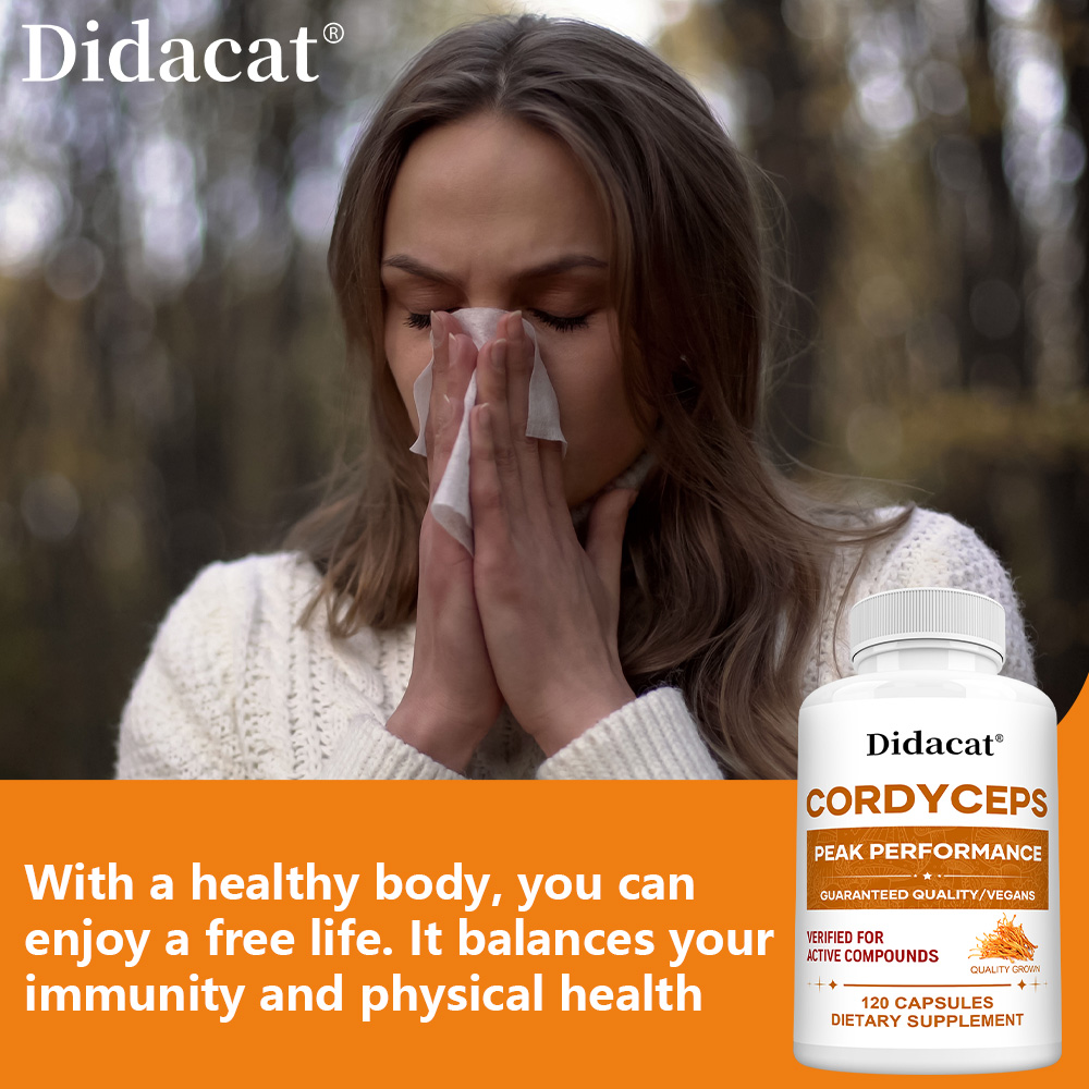 Cordyceps Mushroom Capsules 10 - Health Wellness Day ulasan dan harga