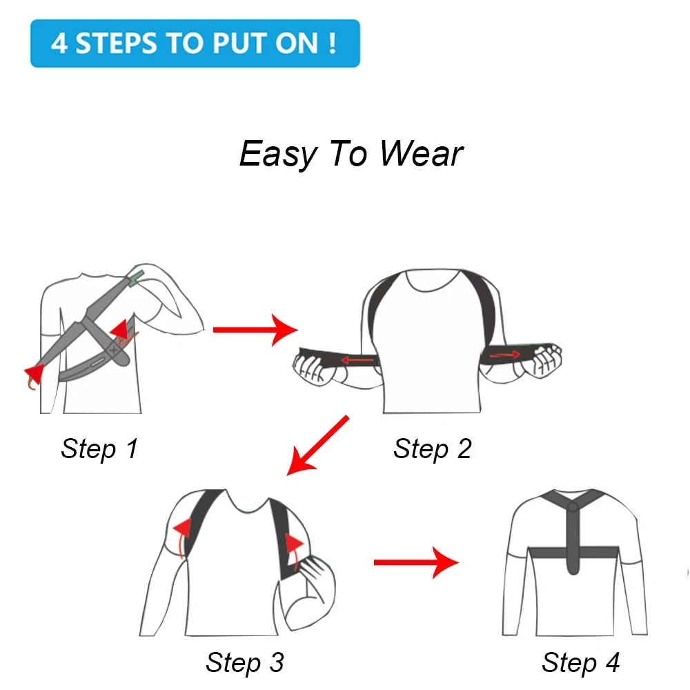 Back Posture Correction Belt H - Posture Corrector Back Brace ulasan dan harga