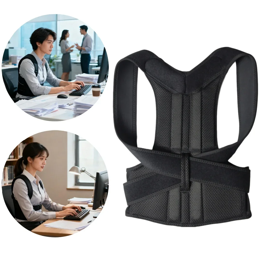 New Upper Back Posture Correct - Posture Corrector Back Brace ulasan dan harga