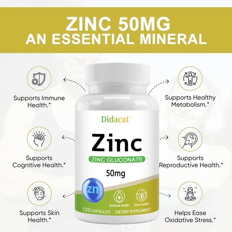 Zinc 50 Mg - with Zinc Glucona - Health Wellness Day ulasan dan harga