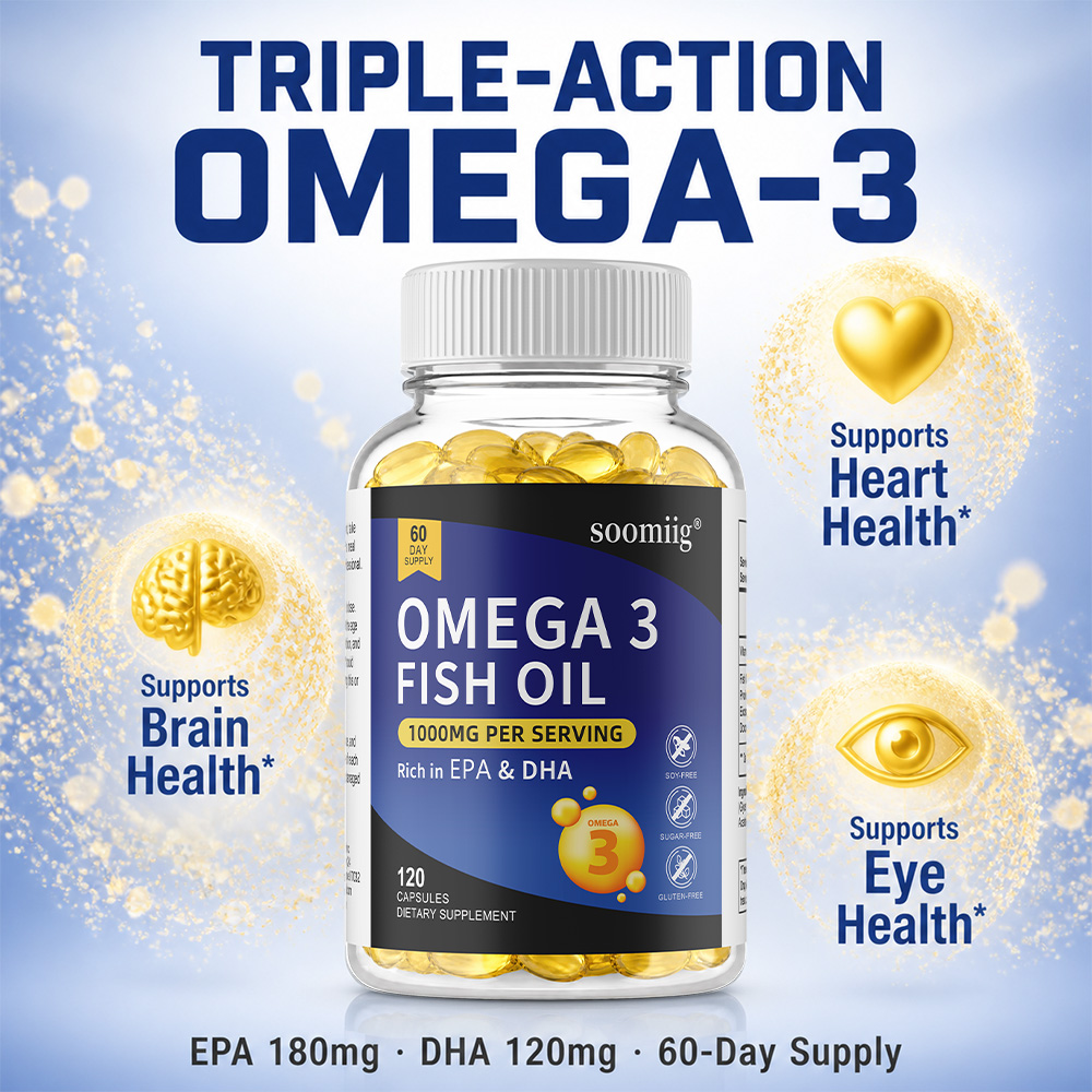 Deep Sea Omega 3 Fish Oil Soft - Health Wellness Day ulasan dan harga